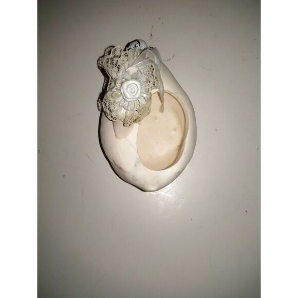 Vintage Duck With Blue Bow Planter Country Duck Planter - Picture 5 of 5